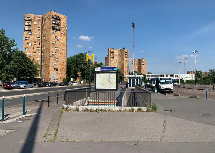 Grand F3 60M2 Pour 6 Personnes - Paris 19Eme - Stade De France - La Villette